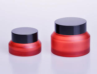 可定制颜色斜肩膏霜瓶