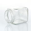 50ml 80ml 100ml 200ml 280ml 380ml 500ml方形密封玻璃食品储物罐带盖子