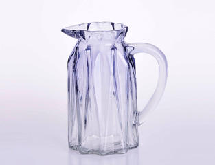 玻璃渐变色透明花瓶