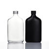 50ml 100ml 200ml 250ml 350ml 500ml方形平坦玻璃汁瓶带螺丝盖