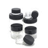 5ml 7ml 9ml 60ml 90ml 100ml圆形玻璃奶油罐带双盖