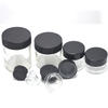 5ml 7ml 9ml 60ml 90ml 100ml圆形玻璃奶油罐带双盖